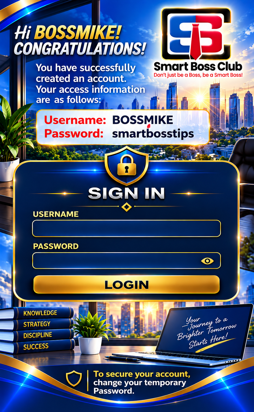 Contact Smart Boss Club